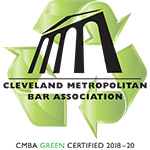 Cleveland Metropolitan Bar Association Green Certified 2018-2020